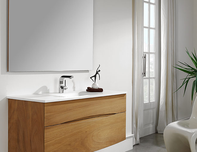 Salle de bain Iroko